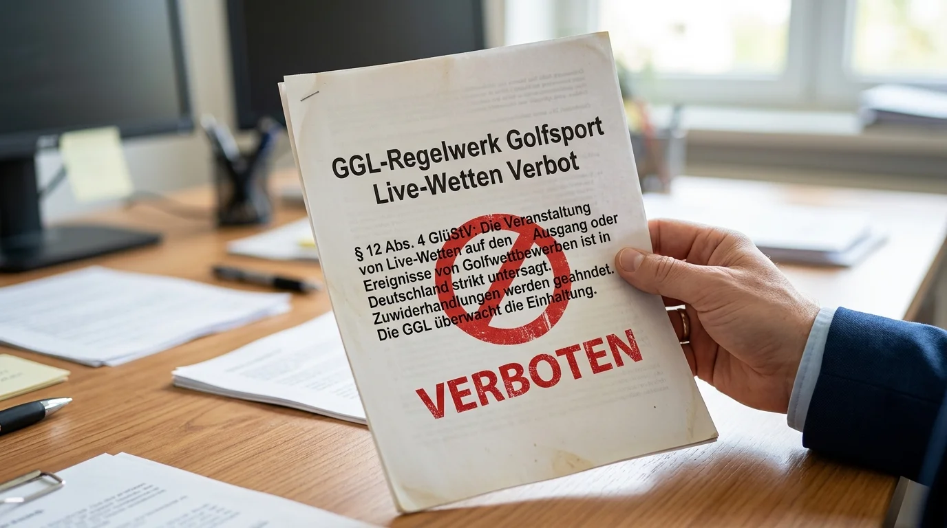GGL-Verbot Golf Livewetten Regulierung Deutschland GlüStV 2021 Wettarten Übersicht
