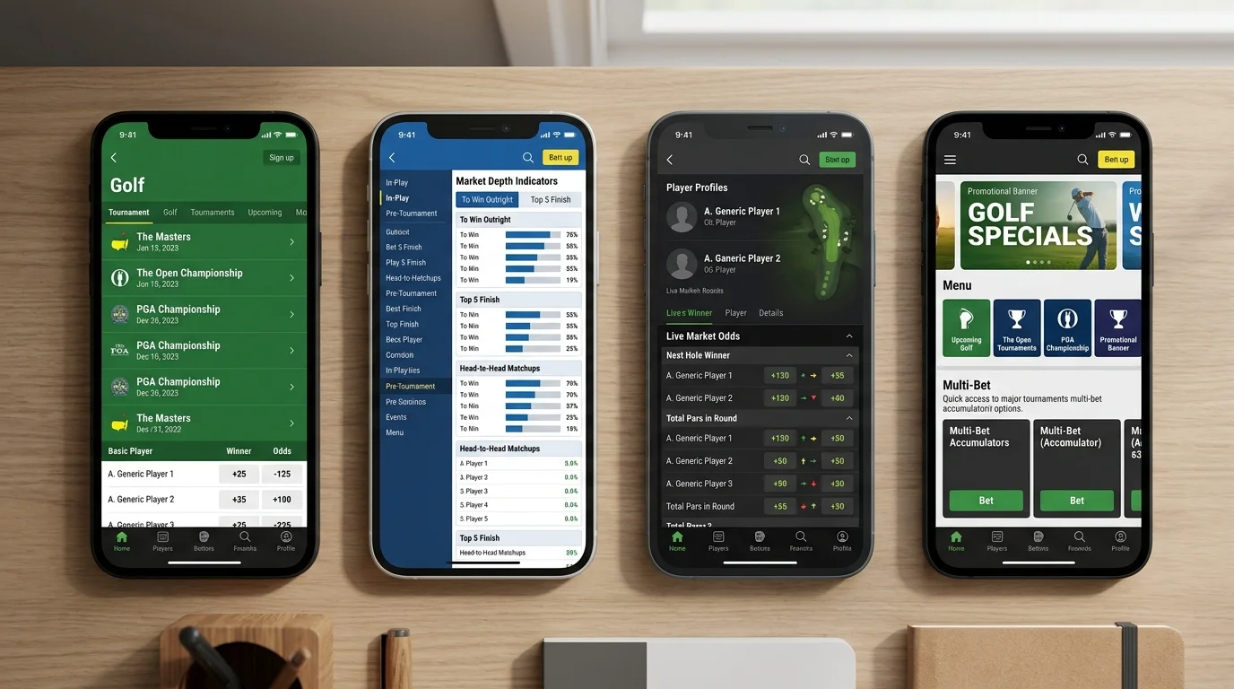 App-Vergleich für Golf-Wetter: Mobile Anbieter in Deutschland mit GGL-Lizenz und Golf-Markttiefe im Überblick