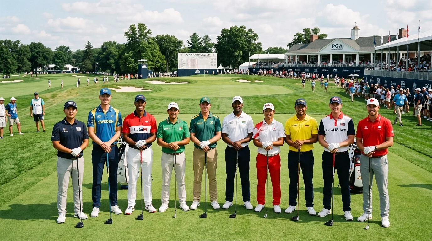Feldvergleich PGA Championship vs Masters und US Open — Feldgröße und Qualifikationsweg erklärt