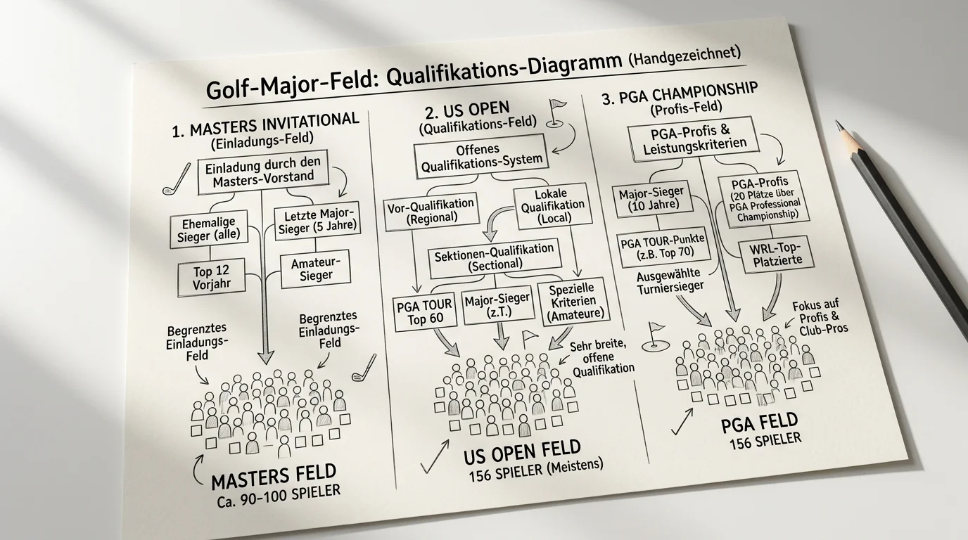 Major-Feld-Analyse PGA Championship — Qualifikationsstruktur und Auswirkung auf Platzierungswetten