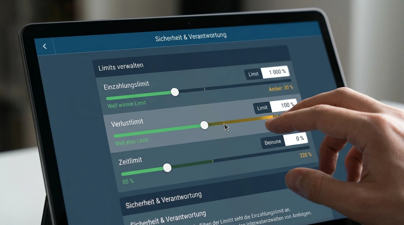 Wettlimits und technische Schutzmaßnahmen nach GlüStV 2021: Einzahlungsgrenzen und Spielerschutz bei Online-Sportwetten
